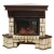 Каминокомплект Real Flame Stone Corner New (античный дуб)+Firespace 25 в Курске